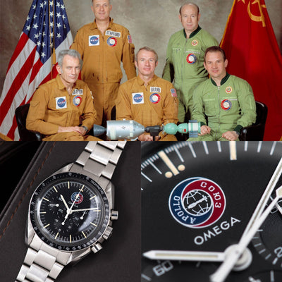 The Omega Speedmaster Apollo Soyuz 145.022  1975