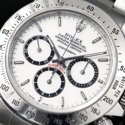 The Porcelain Dial Rolex 16520 Zenith Daytona