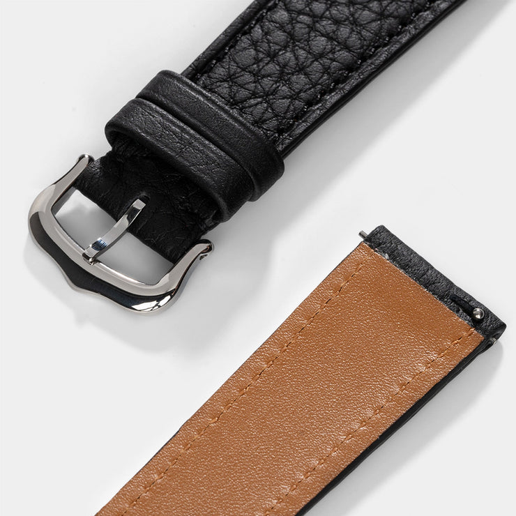 Strap for Cartier Tank Must (2021-2024) - The Thin Taurillon Black