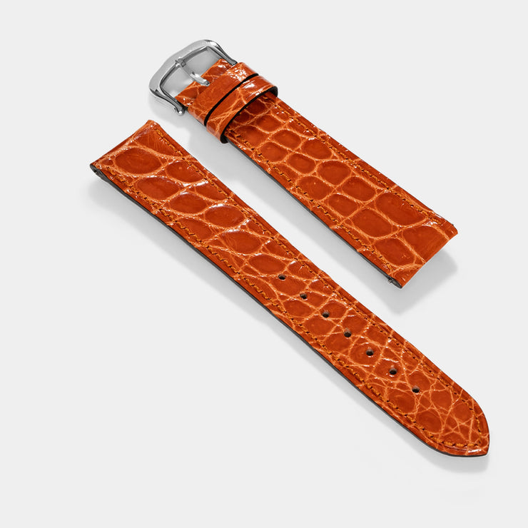 Strap for Cartier Tank Must (2021-2024) - The Orange Alligator