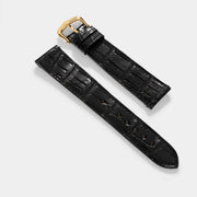 Strap for Cartier Tank Louis (2021-2024) - The Premium Black Alligator