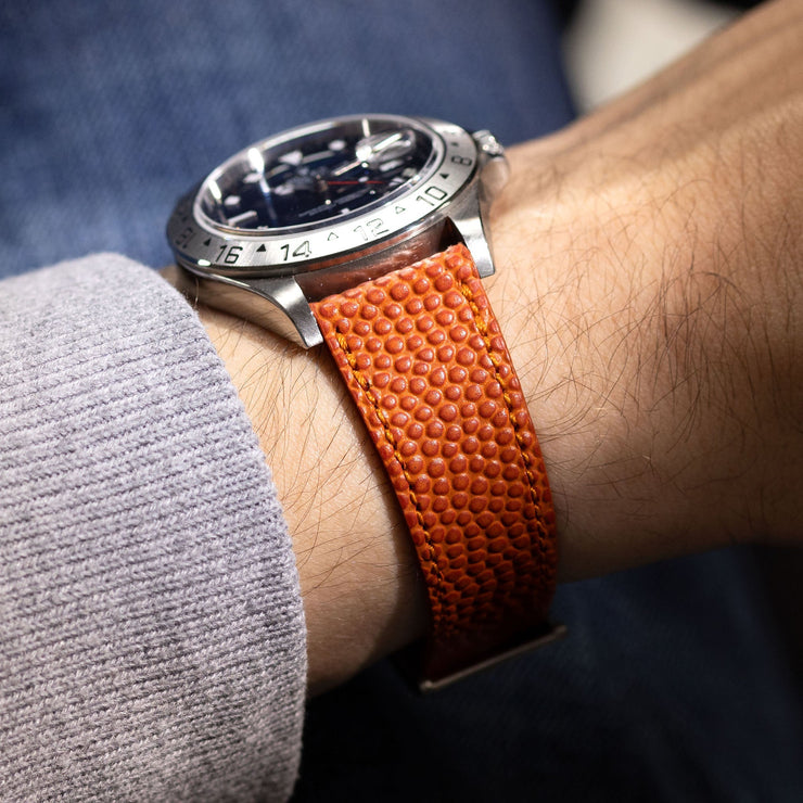 The Basketball Watch Strap – Horween Leather – Jubilee Edition