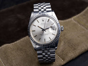 ROLEX DATEJUST 1603 SILVER SIGMA DIAL