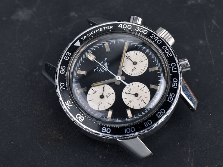 HEUER 2446 AUTAVIA CHRONOGRAPH PACKAGE