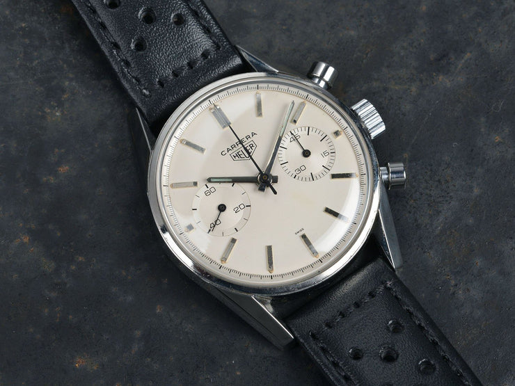 VINTAGE HEUER CARRERA 3647 CREME