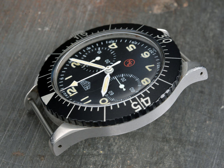 HEUER BUNDESWEHR 3H ‘FLYBACK’ MILITARY CHRONOGRAPH