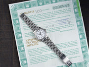 ROLEX 16030 DATEJUST WHITE DIAL BOX & PAPERS