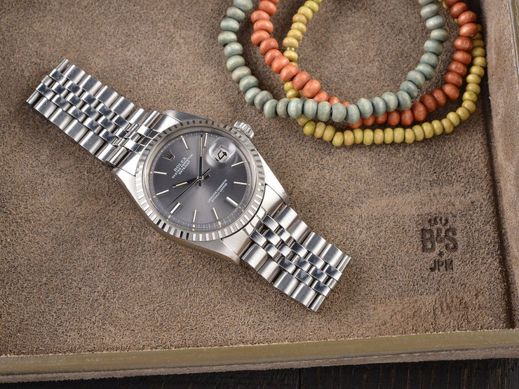 ROLEX 1603 DATEJUST GREY DIAL 1972