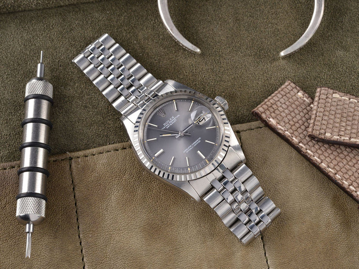 ROLEX 1603 DATEJUST GREY DIAL 1972