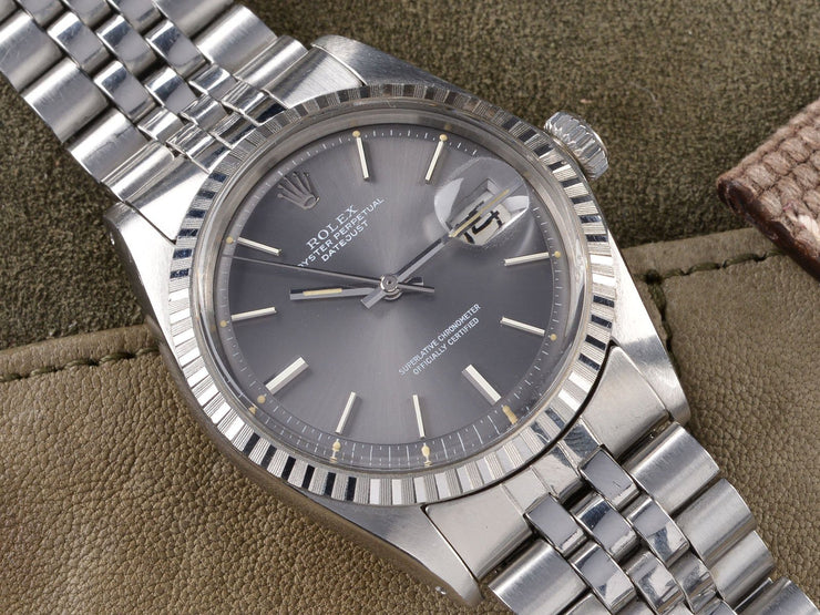 ROLEX 1603 DATEJUST GREY DIAL 1972