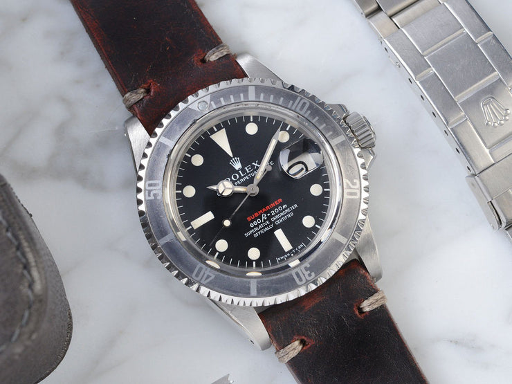 CURATED ROLEX 1680 RED SUBMARINER MK4