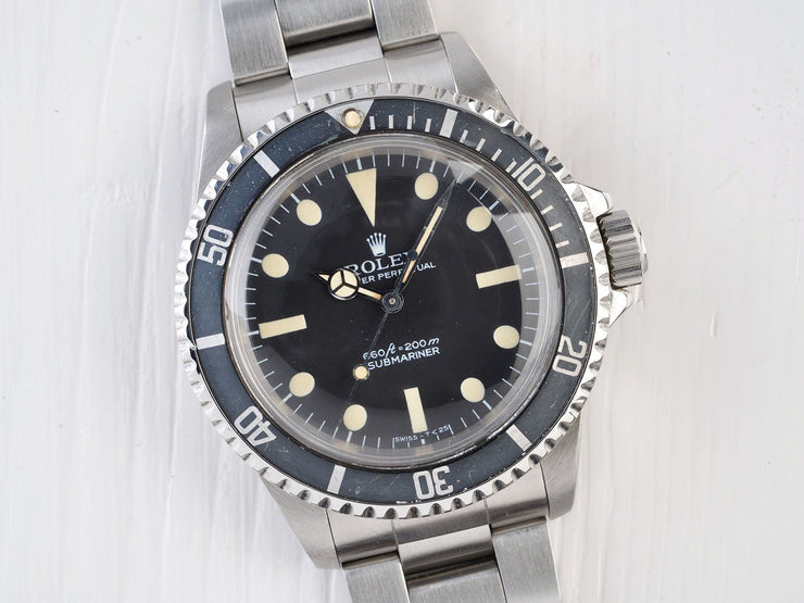 CURATED ROLEX 5513 SUBMARINER PRE COMEX B + P