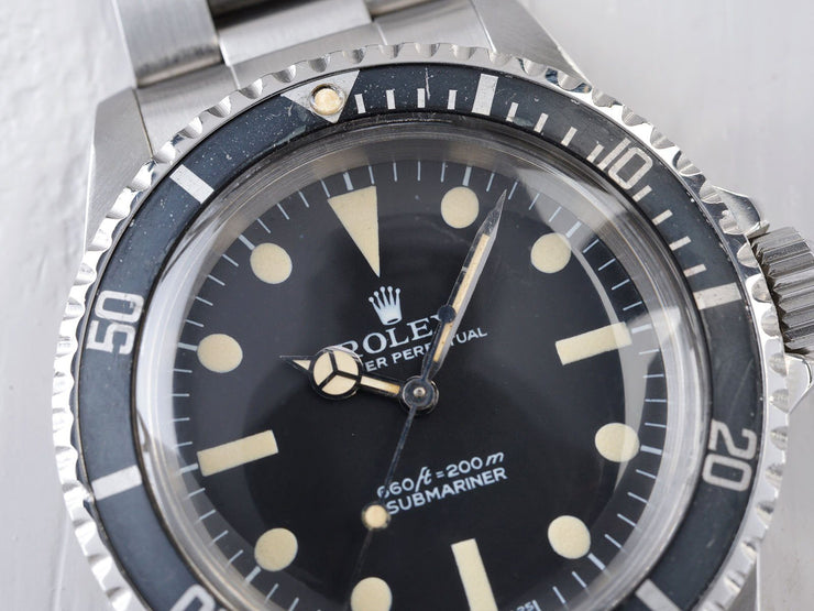 CURATED ROLEX 5513 SUBMARINER PRE COMEX B + P