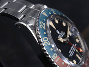 ROLEX ALL REDHAND 1675 GMT