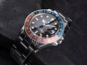 ROLEX ALL REDHAND 1675 GMT