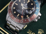 ROLEX ALL REDHAND 1675 GMT