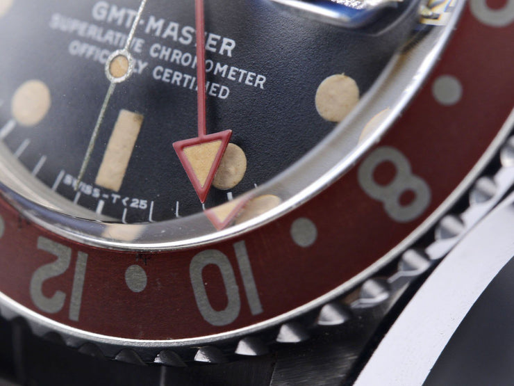 ROLEX ALL REDHAND 1675 GMT