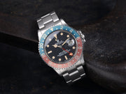 ROLEX ALL REDHAND 1675 GMT