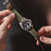 The Highlands Watch Strap - Made of Vintage Barbour Fabric - Jubilee Edition