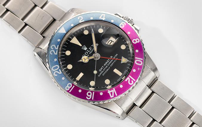 Rolex 1675  Mk1 –Long E Pink Lady GMT Master