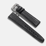 Strap for Omega Speedmaster Professional - Taurillon Black Leather