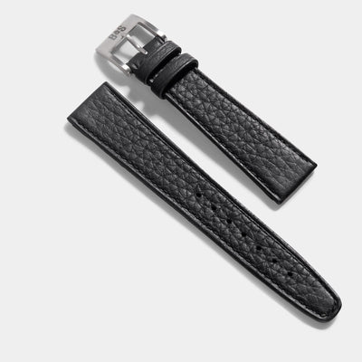 Taurillon Black Speedy Leather Watch Strap