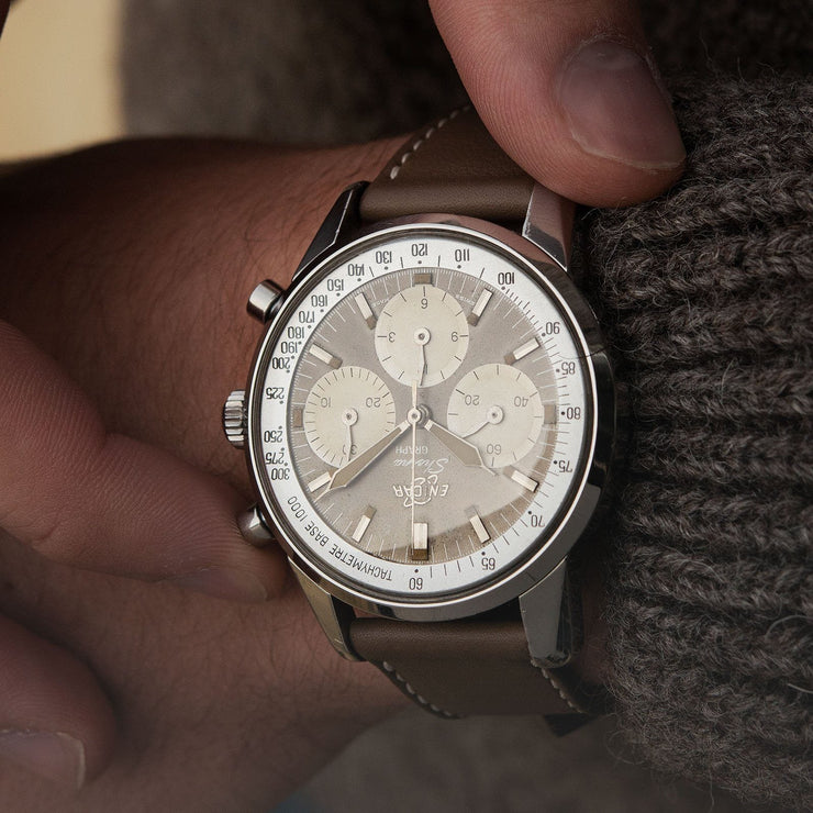 Enicar Sherpa Graph Mk1 Chronograph Stirling Moss