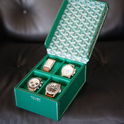 Goyard Coffret Montre Green 4 Watch Box