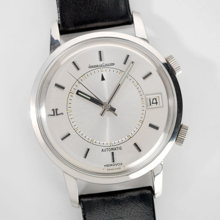 Rare Jaeger le Coultre Memovox Silver Dial