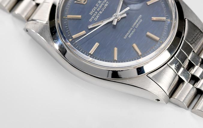 Rolex Datejust Blue Brick Dial Reference 1600