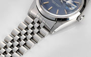 Rolex Datejust Blue Brick Dial Reference 1600