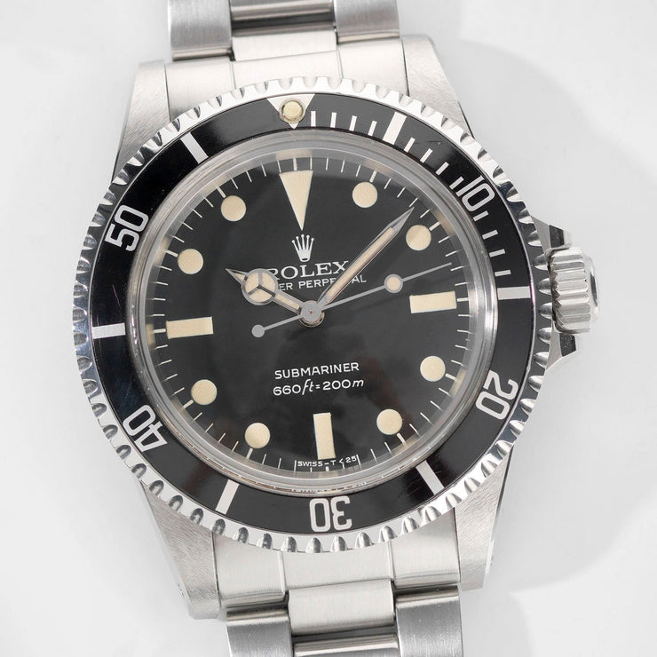 Rolex 5513 Submariner Maxi Mk2 Dial at Bulang and Sons