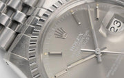 Rolex Datejust Quick Set Grey Dial 16030