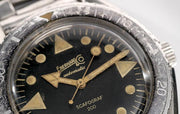 Eberhard Scafograf 200 Black Gilt Dial