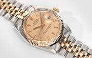 Rolex Datejust Two Tone ‘Rose’ Gold 1601