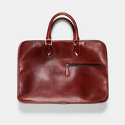 Berluti Deux Jour Large Briefcase Venezia Red