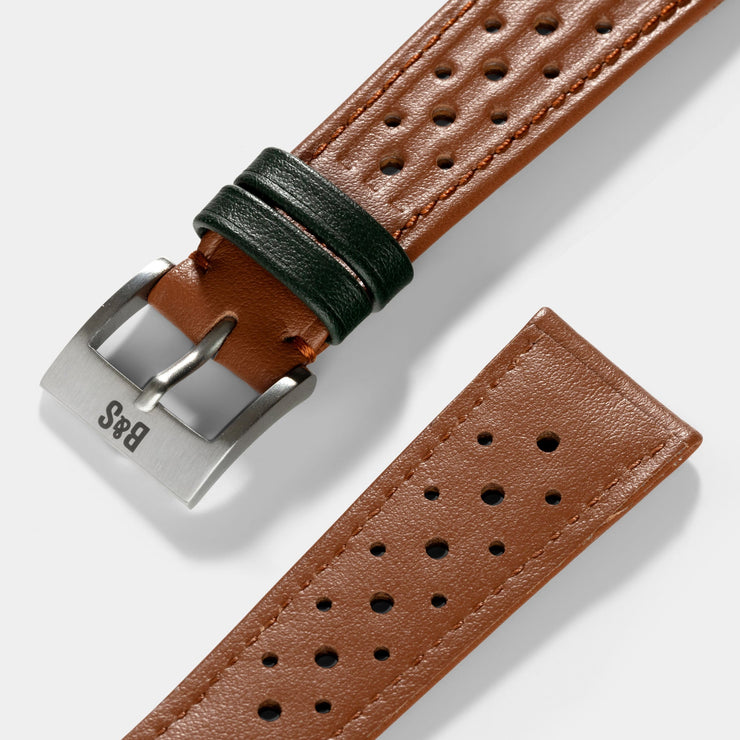 Strap for Omega Speedmaster Professional - Racing Brown Speedy Leather