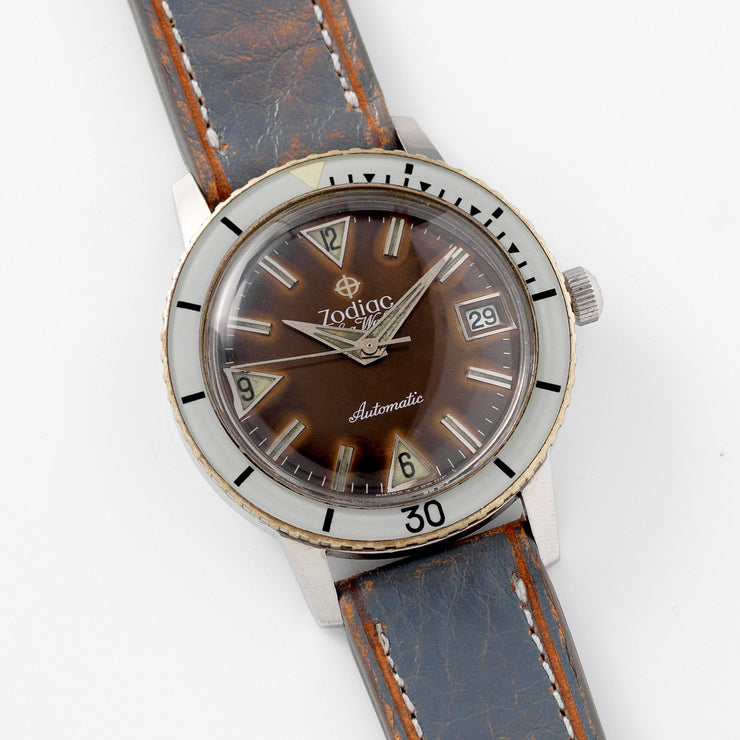 Zodiac Seawolf Tropical Gilt Dial with Papers