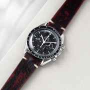 Diablo Black Leather Watch Strap