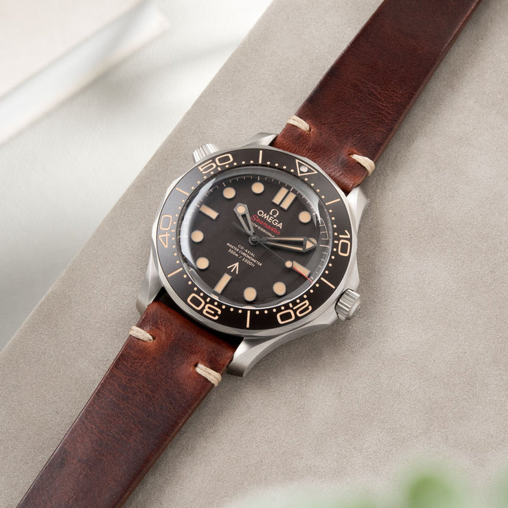 Siena Brown Leather Watch Strap