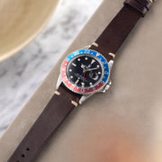 Lumberjack Brown Leather Watch Strap