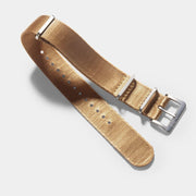 Deluxe Nylon Nato Watch Strap Coyote Brown