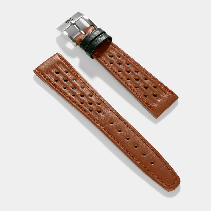 Strap for Omega Speedmaster Professional - Racing Brown Speedy Leather