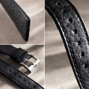 Taurillon Black Speedy Leather Watch Strap