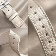 Taurillon Creme Speedy Leather Watch Strap