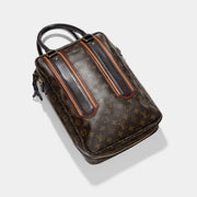 Louis Vuitton Monogram Bequia Porte Document Vertical Bag