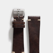 Lumberjack Brown Leather Watch Strap