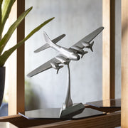 1960s Aluminium Desk Airplane