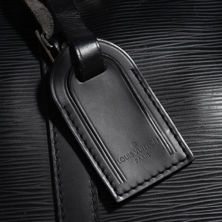 Louis Vuitton Black Epi Porte Documents Voyage