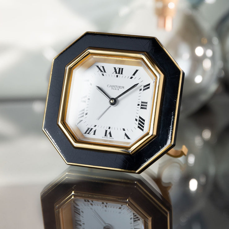 Cartier Octagonal Desk Clock